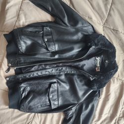 Leather Flight Jacket