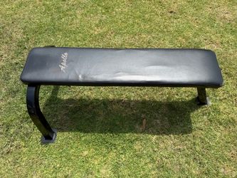 Apollo Athletics Flat Weight Bench - Heavy Duty Gym Bench