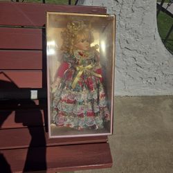 Genuine Fine Bisque Porcelain Doll
