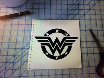 Wonder Woman Logo Sticker