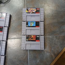 Super Nintendo Games 