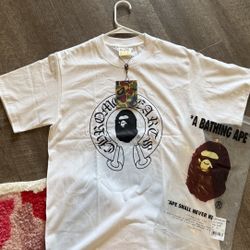 Chrome Heart X Bape Tee 
