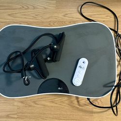 Caring Mill by Aura Vibration Plate – Like New w/ Remote & Bands