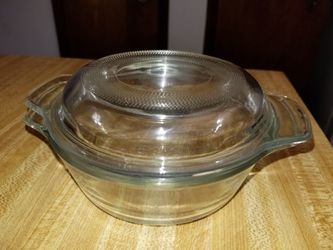 Vintage Anchor Hocking 12oz Covered Casserole Dish