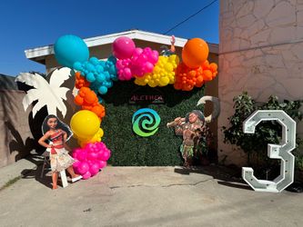 Moana theme birthday