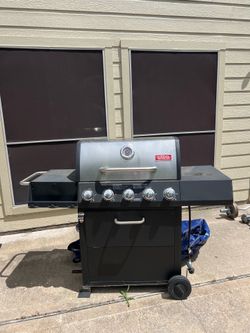 Propane barbecue grill