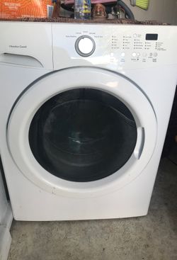 Washer and dryer