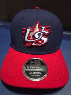 USA Baseball L/XL 2026 World Baseball Classic 39THIRTY M-Crown Flex Hat