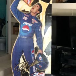 Jeff Gordon life size cut out Frito Lays sponsor