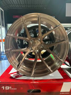 SET OF WHEELS CORVETTE Z06 2025  GISA 19X11 / 19X13 5X120 BRUSH . PACKAGES 