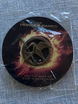 The Hunger Games May The Odds Be In Your Favor Movie Promo Pin