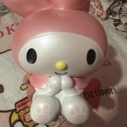 Sanrio Hello kitty & friends My melody pink piggy bank 