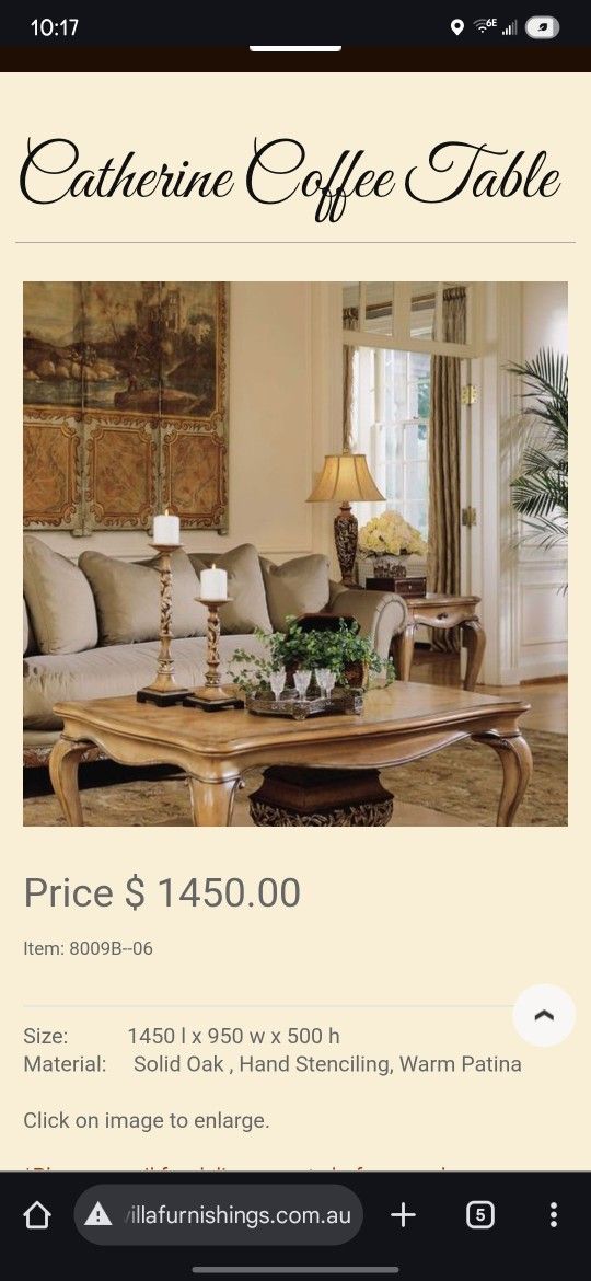 Catherine Coffee Table