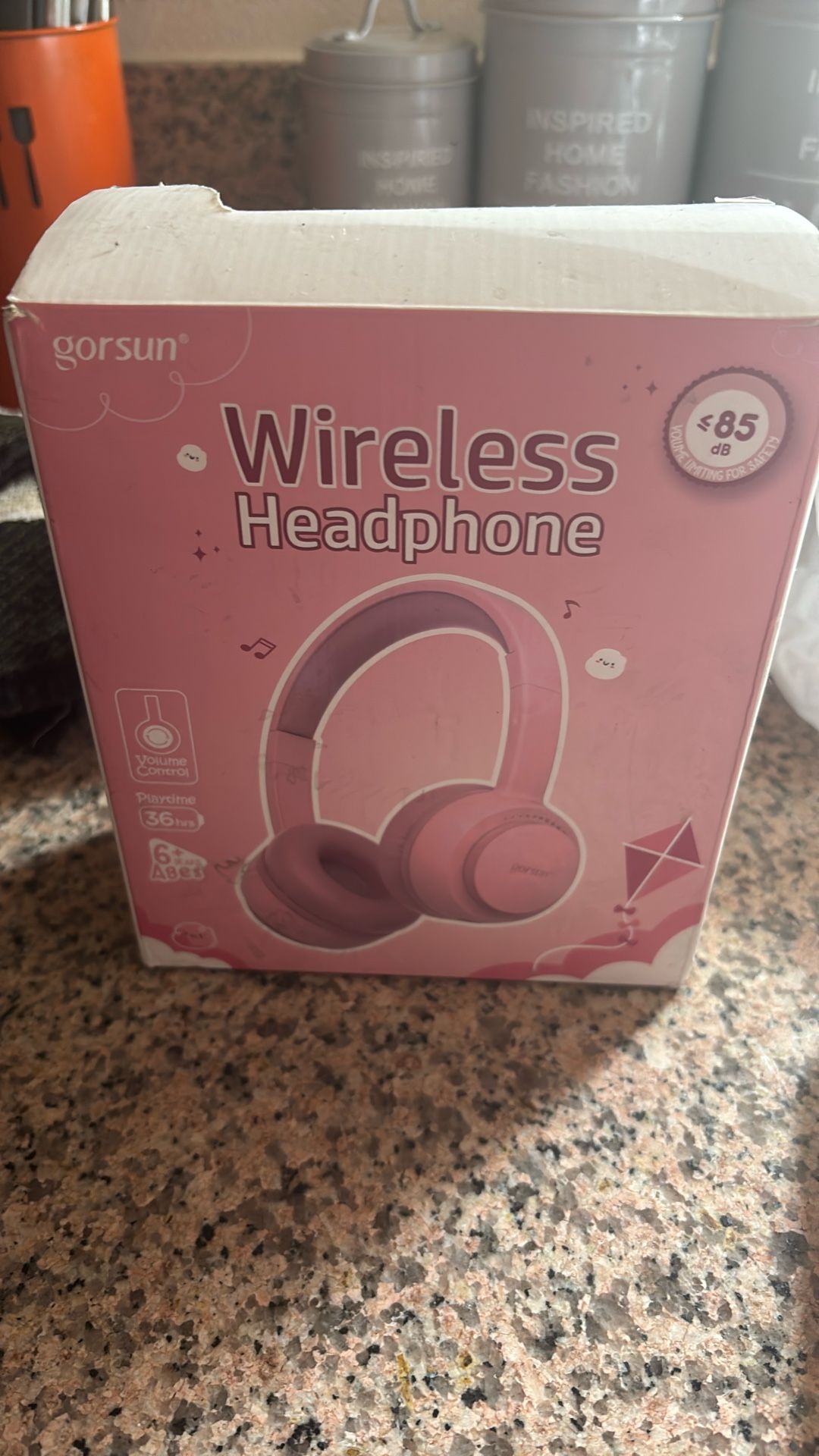 Wireless Headphones For Kids (girls) Pink