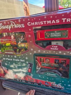 Disneyland Christmas Train Set