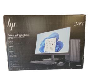Brand New HP ENVY Desktop + 27" Monitor Bundle – Factory Sealed