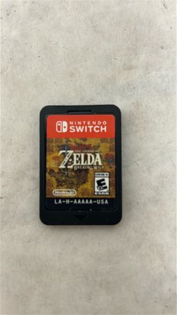 Nintendo switch Zelda breath of the wild game