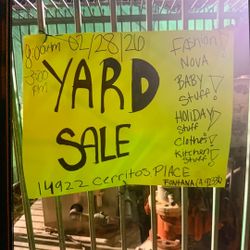Big Yard Sale 