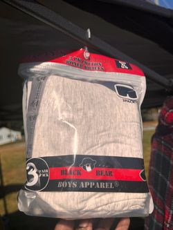 Black Bear Boys Cotton Boxer Briefs 3-Pack
