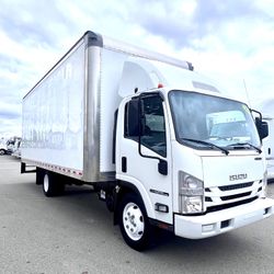 2019 ISUZU NPR 22' BOX TRUCK WARRANTY INCLUDED!!
