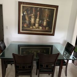 New Classic furniture Dining Table With Bench 