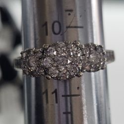 Cluster Anniversary Ring 