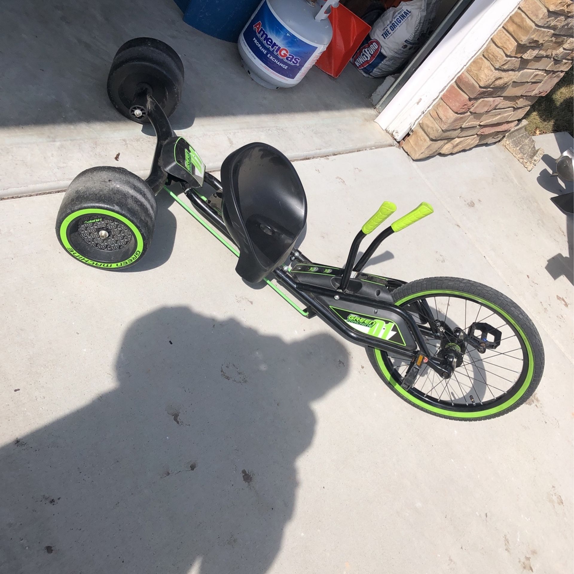 Green Machine Ride On Big Wheel