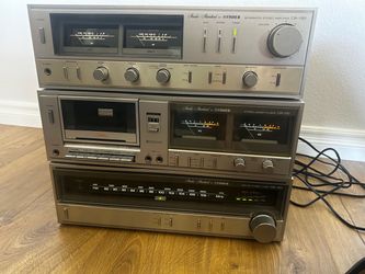 1980s “Studio Standard by Fisher" 120-Series Stack