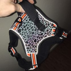 Brand New Dog Harness Good Quality Blue And Orange 