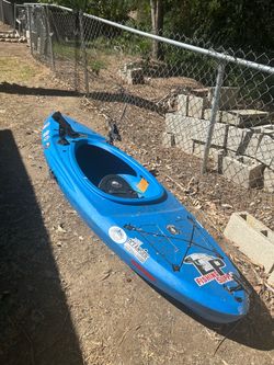 Fishing kayak.