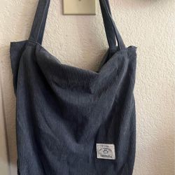 Corduroy Tote Bag
