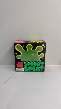 Green splat needoh squishy