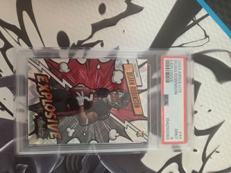 2023 Absolute Bijan Robinson explosive rookie psa 9