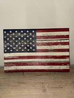 American Flag canvas