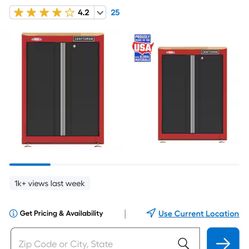 Craftsman Freestanding Steel Garage Cabinet Toolbox CMST22603RB Made In USA