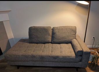 grey sofa