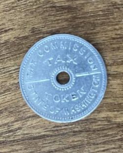 1935 State of Washington Tax Token