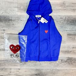 Comme De Garçons Blue Jacket