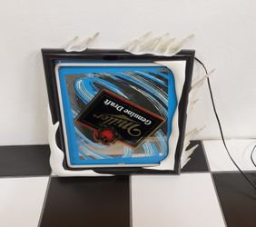 Miller Genuine Draft Mirror Neon Light