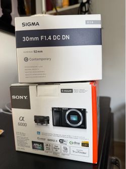 Sony camera and sigma lens