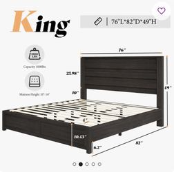King Bed Frame