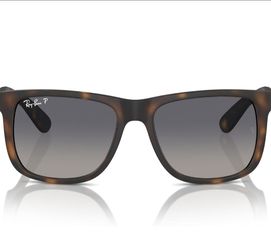 Ray-Ban Polarized Sunglasses RB4376 Tortoise Frame Gray Gradient Lenses Men’s
