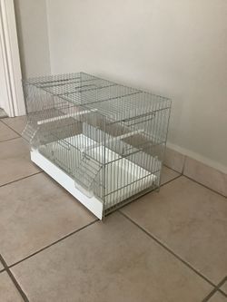 TOMEGUINES . CANARIES . FINCHES . TOP QUALITY BRAND NEW CAGE MADE IN ITALY . BRAND NEW CAGE .