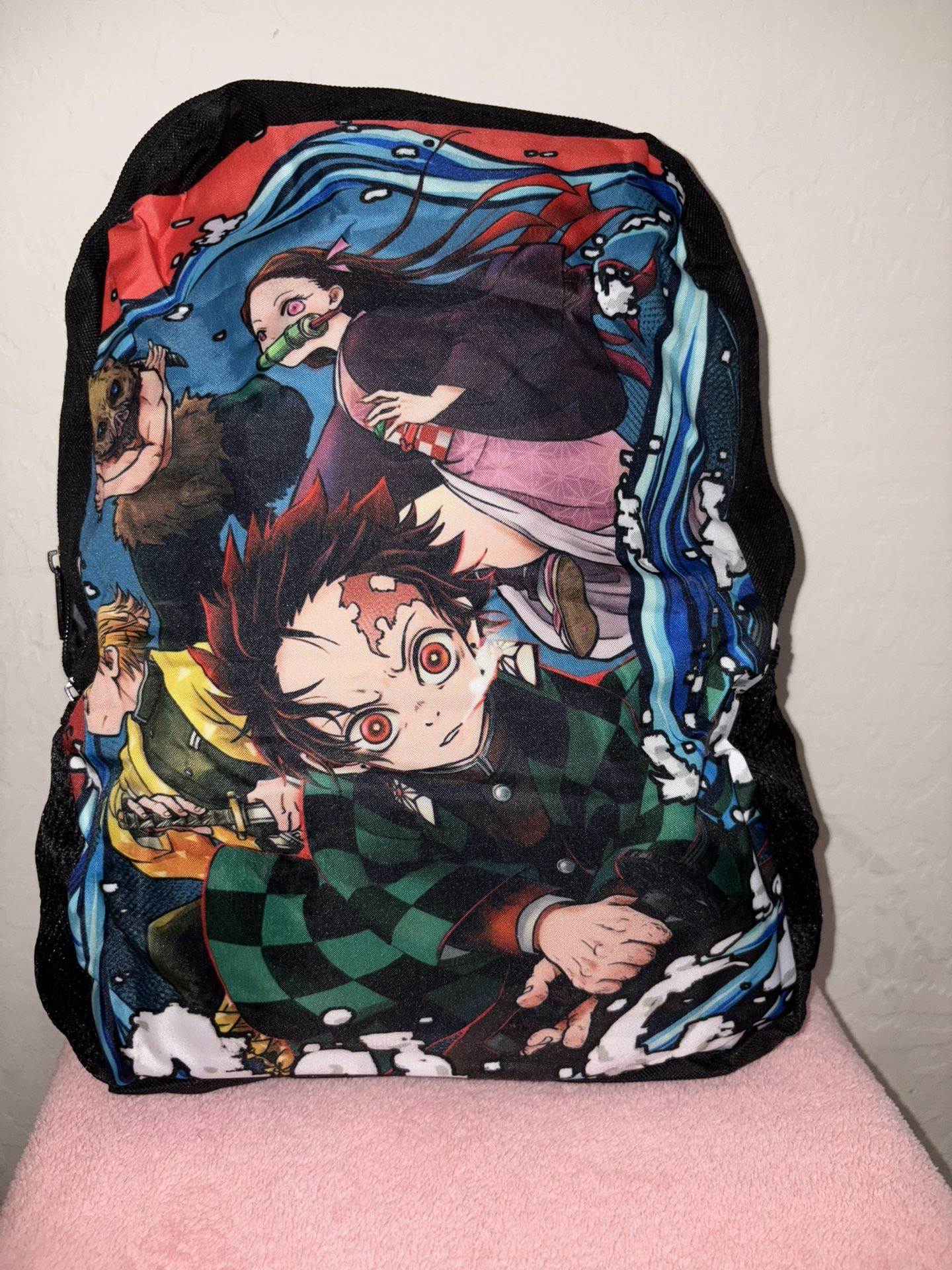 Anime Backpack And Lunch Bag Set