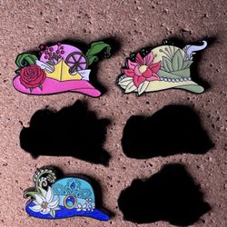 Disney Trading Pins Disney Princess Hat Blind Box Bundle Lot [3 Pins]