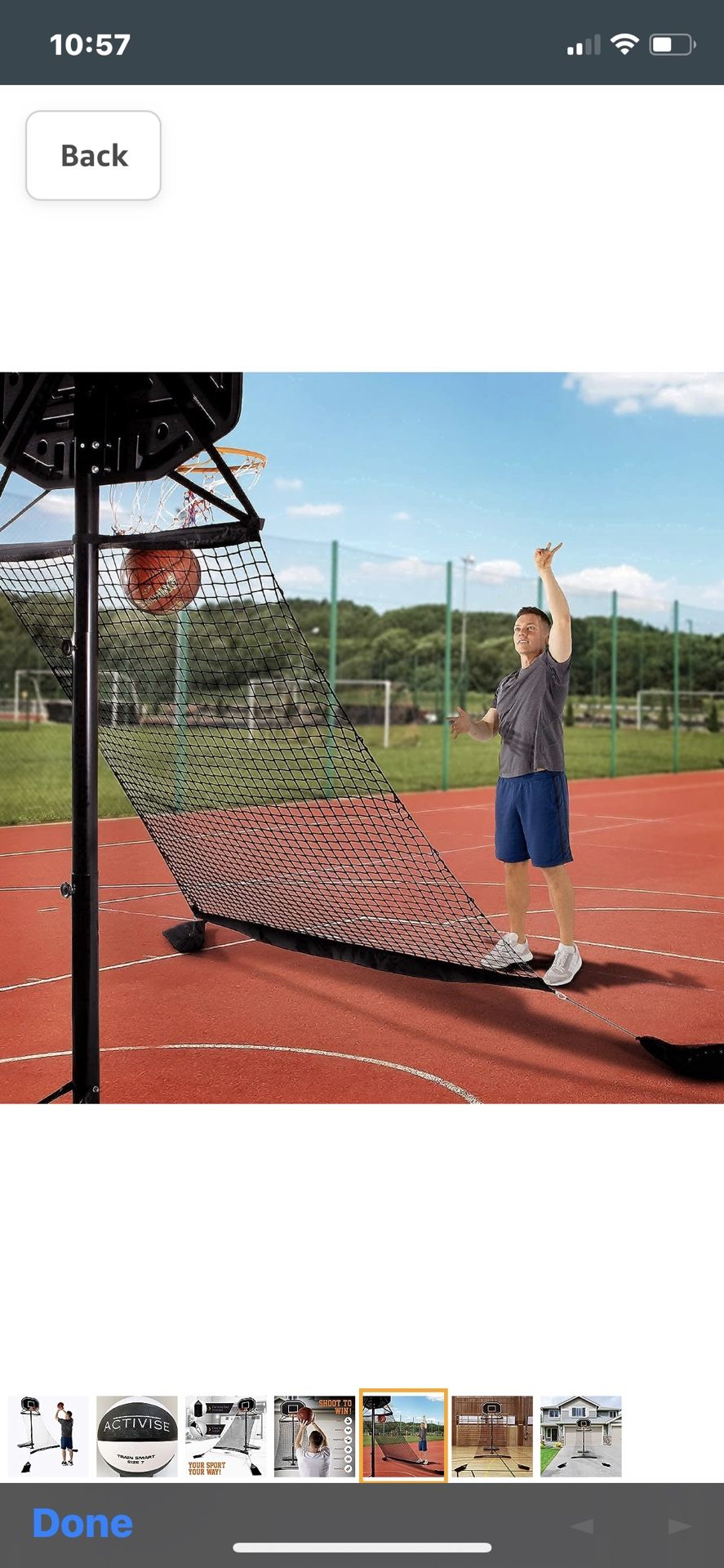 Basketball Return Net