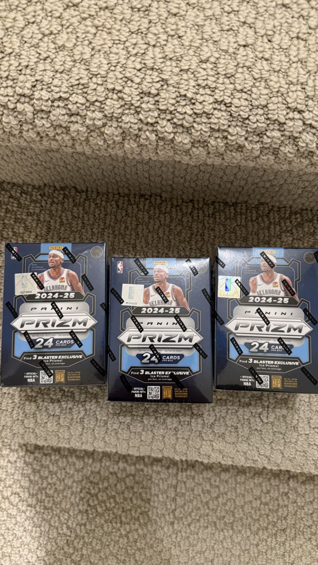 NBA Prizm 2024-2025 Basketball Cards Ice Prizms Manga