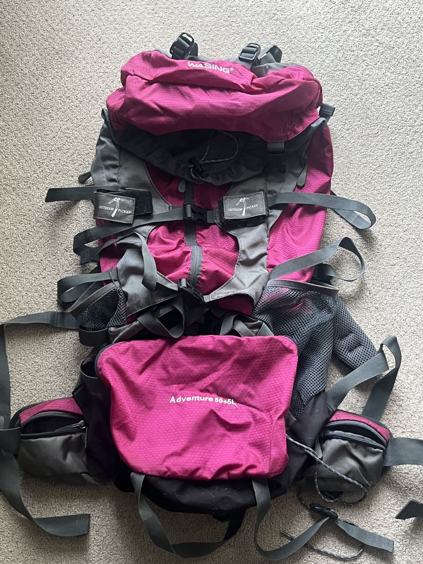 Backpacking bag (55 liter)