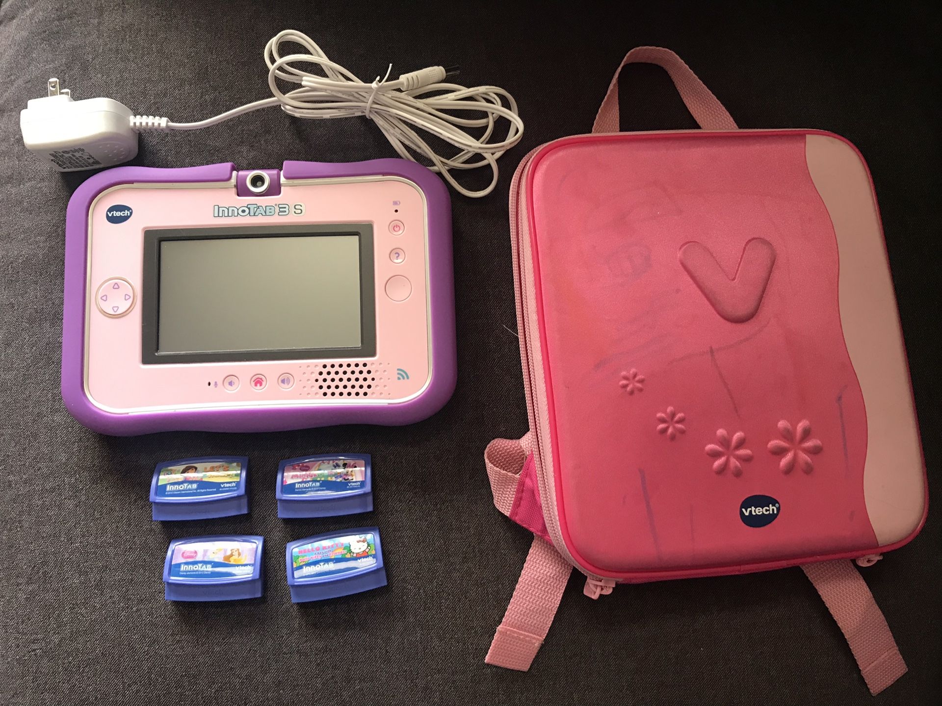 Pink VTech InnoTab 3S Bundle