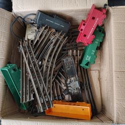 Vintage Electric Train Set For Parts